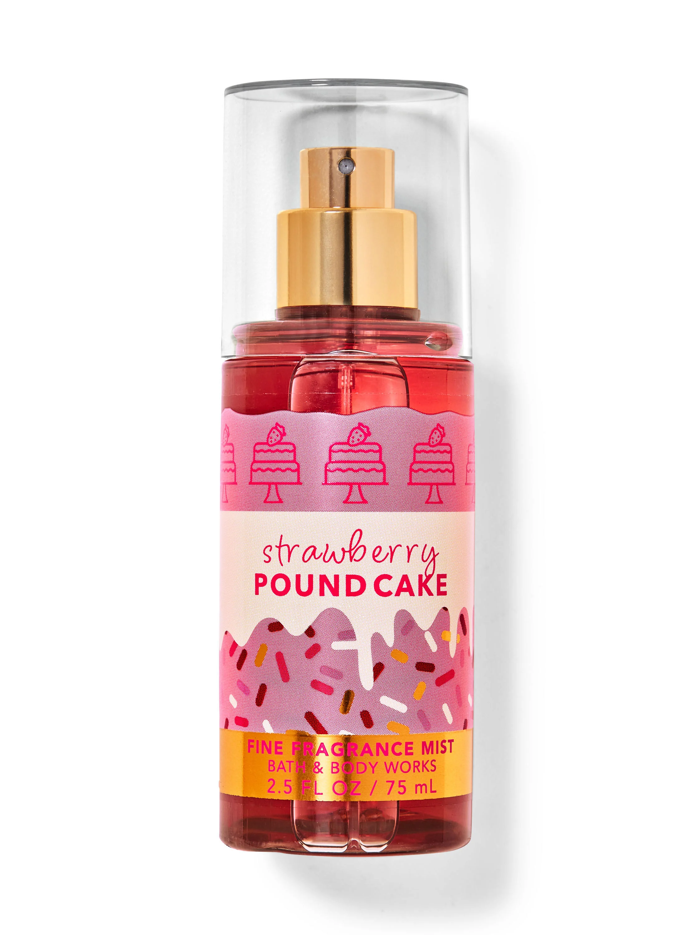 Strawberry poundcake mini mist